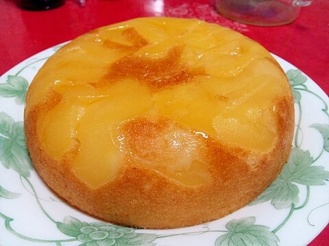 炊飯器で簡単☆リンゴケーキ